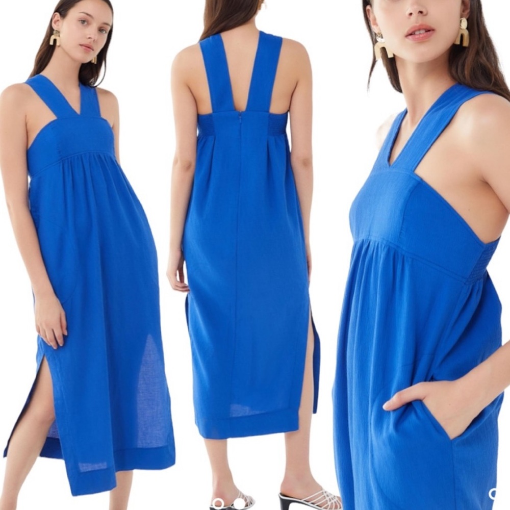 Cobalt Blue Urban Outfitters Summer Maxi Dress